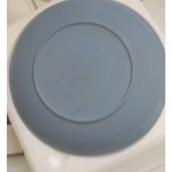 Jasperware Wedgewood Christmas Plate With Box 1981 England - Picture 3 of 5